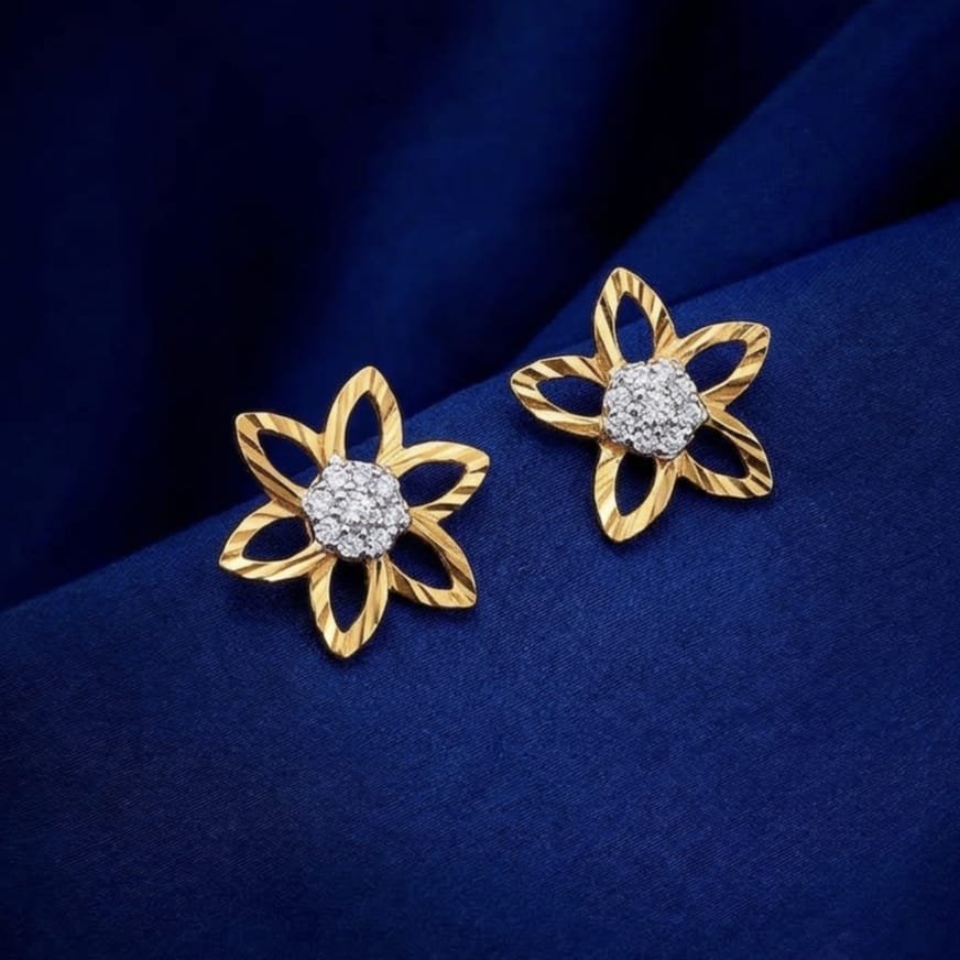 Floral Shine Earrings