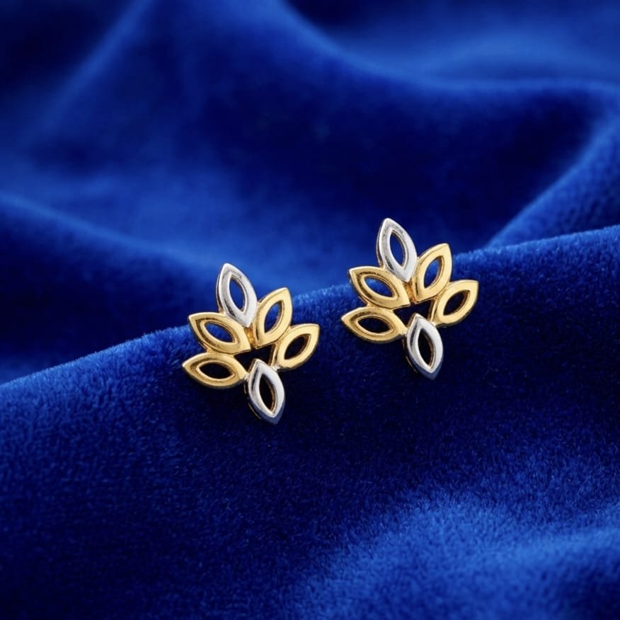 Leaf Charm Earrings
