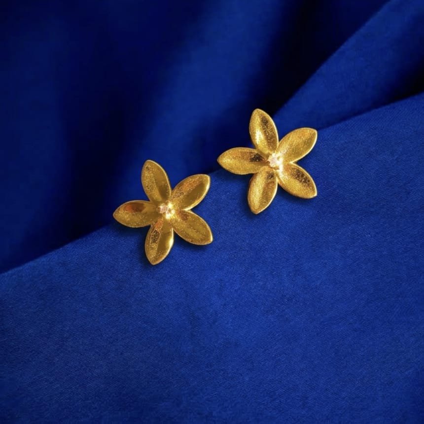 Golden Bloom Earrings