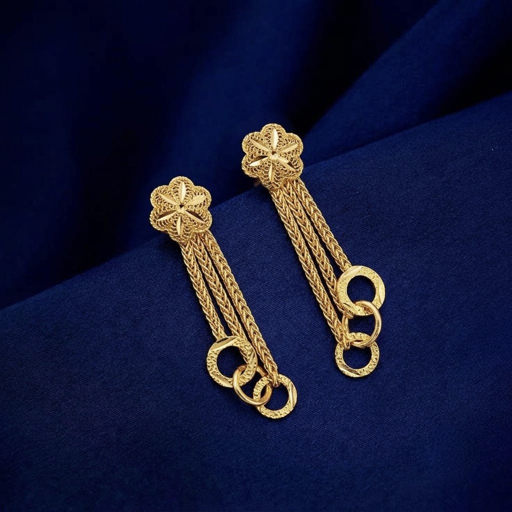 Floral Chain Drops